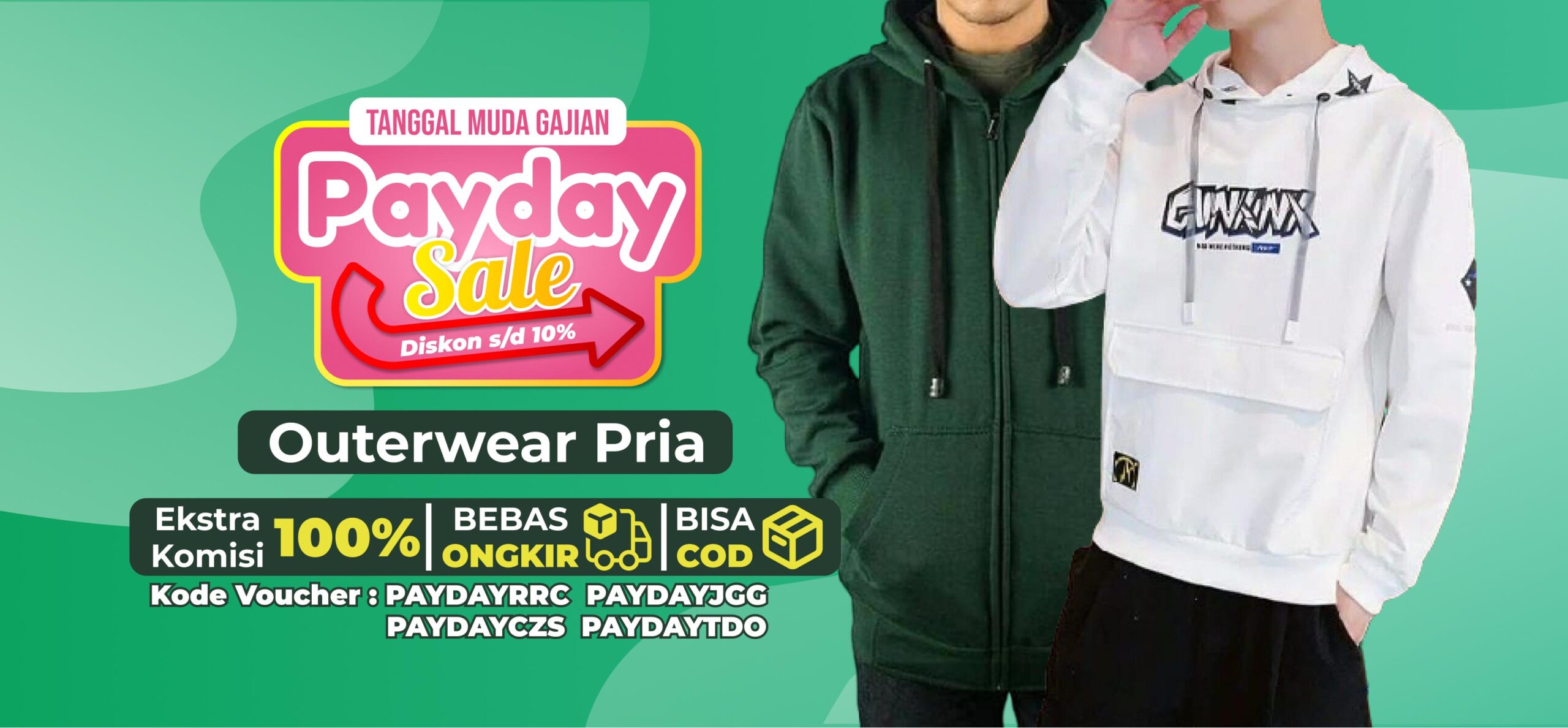 payday selleri outerwear pria