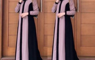 gamis simple namun mewah